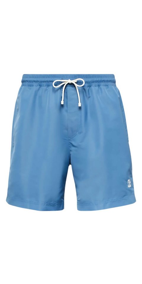 BRUNELLO CUCINELLI Badehose Brunello Cucinelli Logo swim trunks von BRUNELLO CUCINELLI