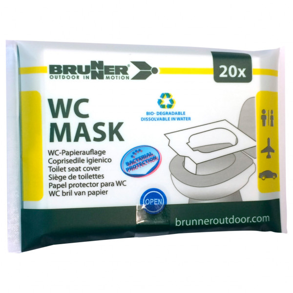 Brunner - Wc-Mask - Campingtoilette Gr 20 Pieces weiß von BRUNNER