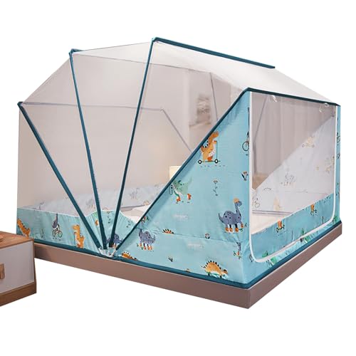 BTAISYDE Tragbares Faltbares Moskitonetz, Leichtes, Belüftetes Zelt für Das Sommerzimmer, Zelt für Babys, Kinder und Studenten,A,1.2M von BTAISYDE