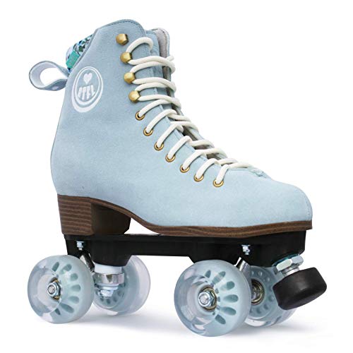 BTFL Trends- Rollschuhe Romy, für Damen, Mädchen, Discoroller, Rollerskates,Blau,EU: 42 von BTFL