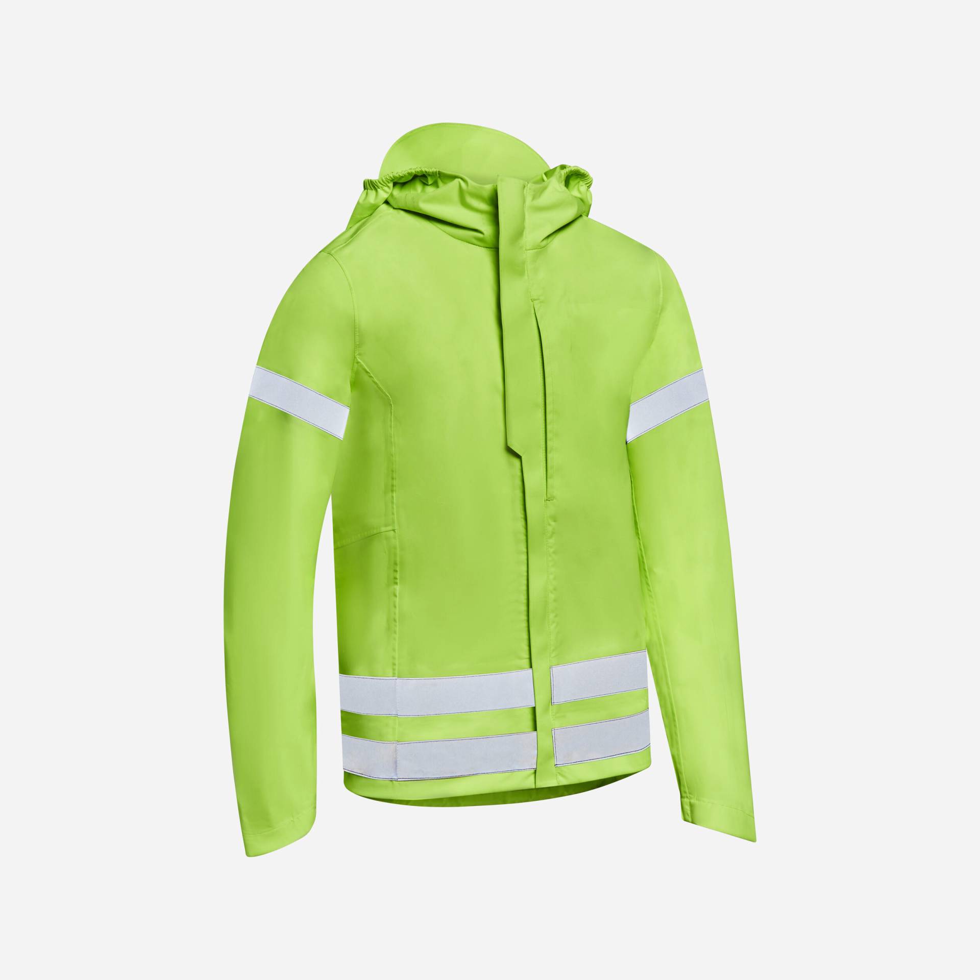 Fahrrad Regenjacke 500 Kinder neongelb von BTWIN