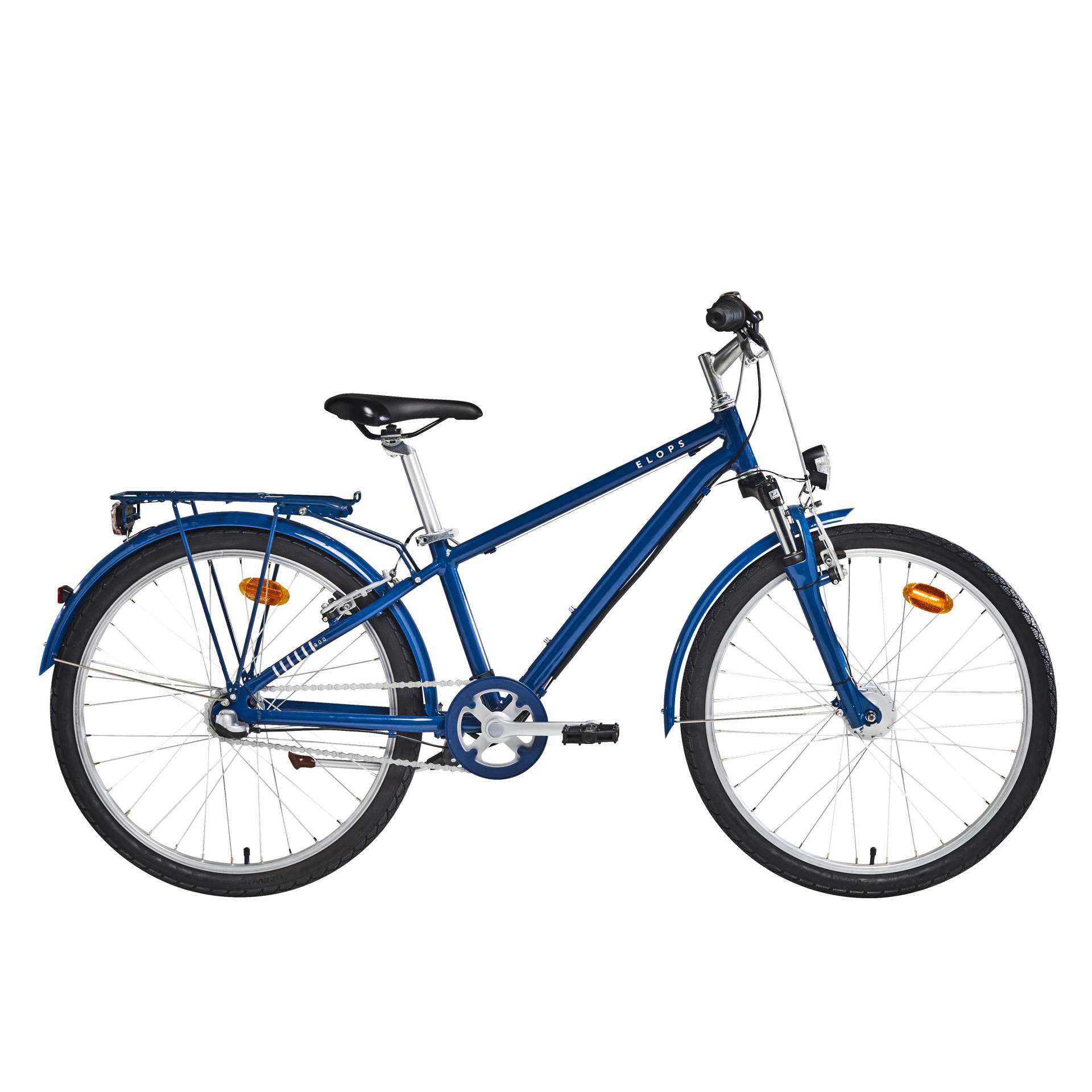 Kinderfahrrad 24 Zoll City Bike Hoprider 900 Move blau von BTWIN