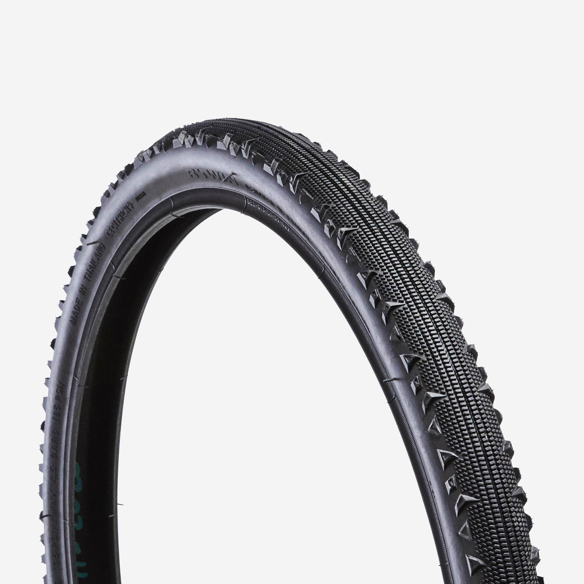 Mountainbike-Reifen 20 × 1,75 / ETRTO 44-406 mit seitlichen Stollen von BTWIN
