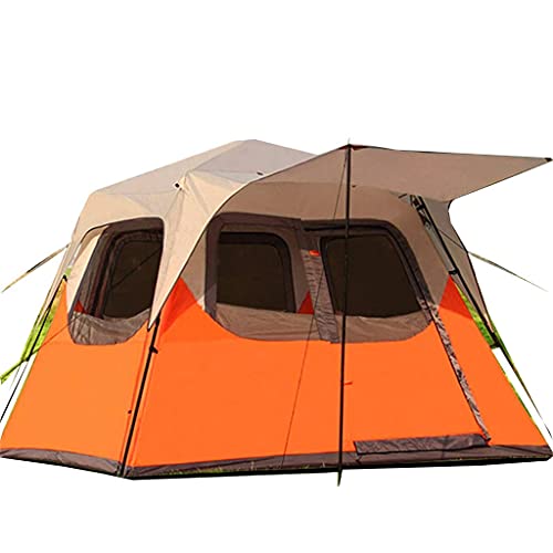 Outdoor-Campingzelt, Campingzelt, 6 Personen, Instant-Kabinen-Familienzelt, einfacher Aufbau für Camp-Rucksacktouren im Freien (AA) von BTYDKL