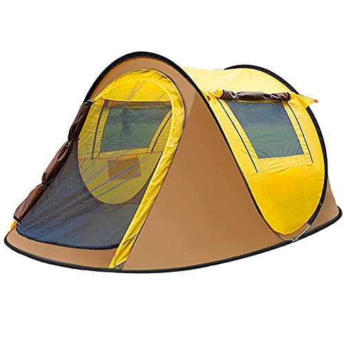 Zelt, 3–4 Personen, automatisch aufklappbares Baldachin, automatisch geöffnetes Zelt, für Strandreisen im Freien und Camping (245 x 150 x 105 cm, Bl?) von BTYDKL