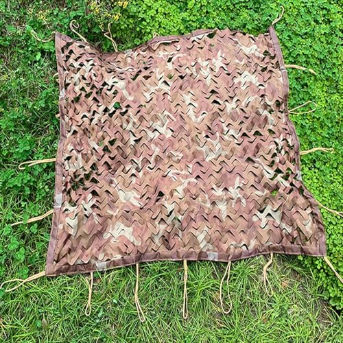 BTYQKZVPM Tarnnetz-Autoabdeckung Sonnenschutz, Camouflage Net Desert Digital Mehrere Größen Militär Sonnenschutz(2x3.5 M) von BTYQKZVPM