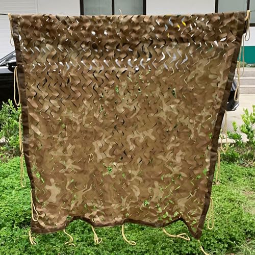 BTYQKZVPM Tarnnetz-Autoabdeckung Sonnenschutz, Tarnnetz Oxford-Stoff Desert Digital Mehrere Größen(2X2M) von BTYQKZVPM