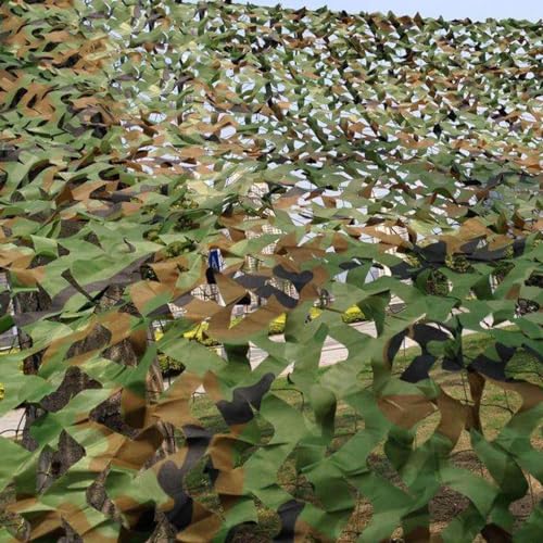 BTYQKZVPM Tarnnetz-Autoabdeckung Sonnenschutz, Tarnnetz Sonnenschutzabdeckung Dschungeltarnung Mehrere Größen 1 Stück(200x300cm) von BTYQKZVPM