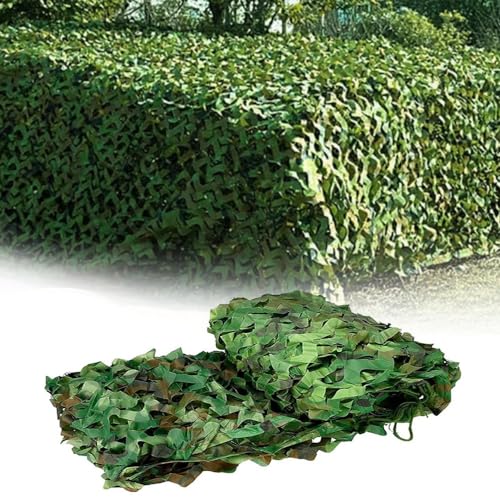 BTYQKZVPM Tarnnetz-Autoabdeckung Sonnenschutz, Tarnnetz for Sonnenschutz im Freien, Dschungel-Camouflage, mehrere Größen(1x4 M) von BTYQKZVPM