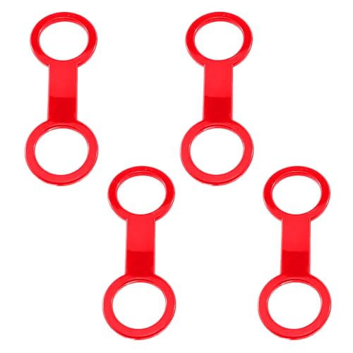 BUBEFSKD 4pcs Silicon Schnorchels Gurt Keeper Tauchgut Universals Plastikklammschnorchels Maskiemiederhalterhalter Tauchen Accessopertauchrohrhalter Retainer Clip Clip von BUBEFSKD