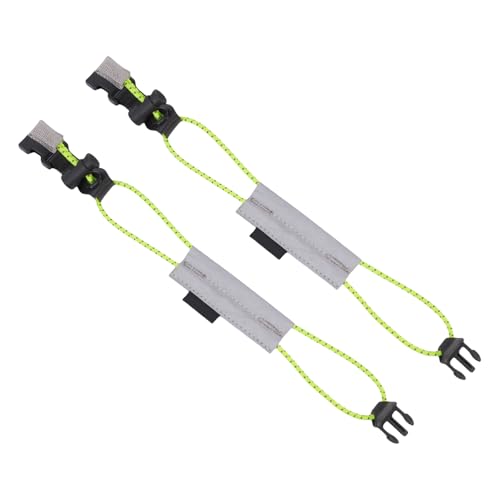BUBEFSKD Packung Von 2 Reflexionszyklusband Mit Verabreichbarem Federkabelschloss Handgelenks Knöchelbeinband Zum Radfahren Mit Elastischen Beingurt von BUBEFSKD
