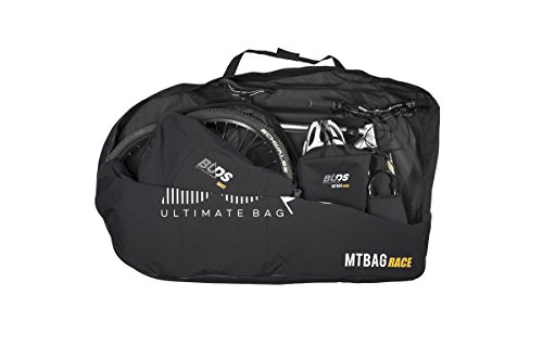 Buds-Sports Transporttasche für Mountainbike MTBag Race, ohne Ausbau des Hinterrads, Ihr Mountainbike ist in Sekundenschnelle geschützt, ideal für den Transport Ihres Fahrrads, im Auto/Bus von BUDS ULTIMATE BAG