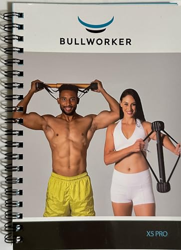 BULLWORKER X5 Pro Spiral-Trainingsbroschüre, Übungen und 90-Tage-Workout-Routine NUR ENGLISCH von BULLWORKER
