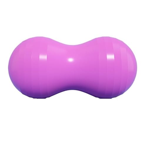 Peanut Ball Yoga Pilates Ball Anti Burst Balance Delivery Sportball mit einem Familiengewicht von 200 Kilogramm (Color : Pink) von BUPEI