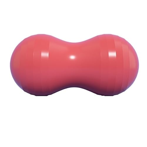 Peanut Ball Yoga Pilates Ball Anti Burst Balance Delivery Sportball mit einem Familiengewicht von 200 Kilogramm (Color : Red) von BUPEI