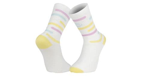 bv sport light high rio socken gelb   rosa von BV Sport