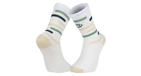 socken bv sport light high rio beige   grun von BV Sport