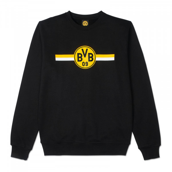 BVB CLUB Sweatshirt, Größe S für Herren, schwarz von BVB
