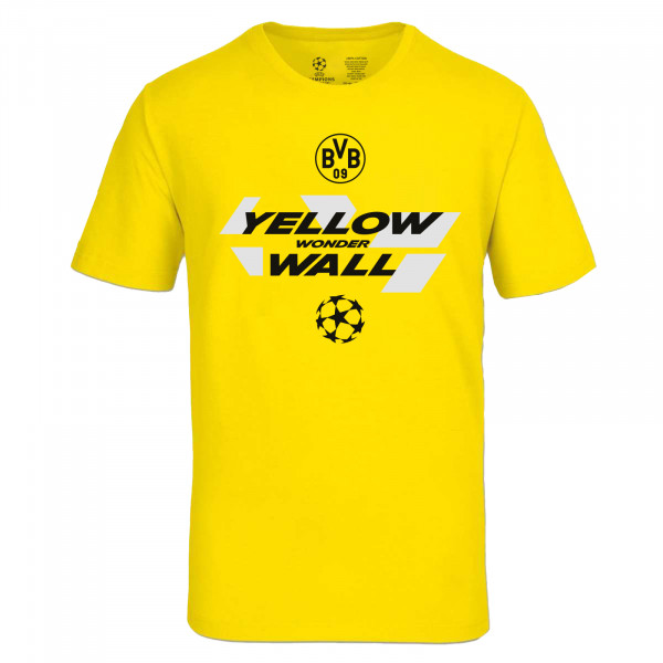 BVB T-Shirt UEFA CL Finale Herren Gelb, Größe XL für Herren von BVB