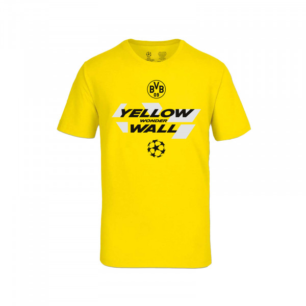 BVB T-Shirt UEFA CL Finale Kinder Gelb, Größe 116 von BVB