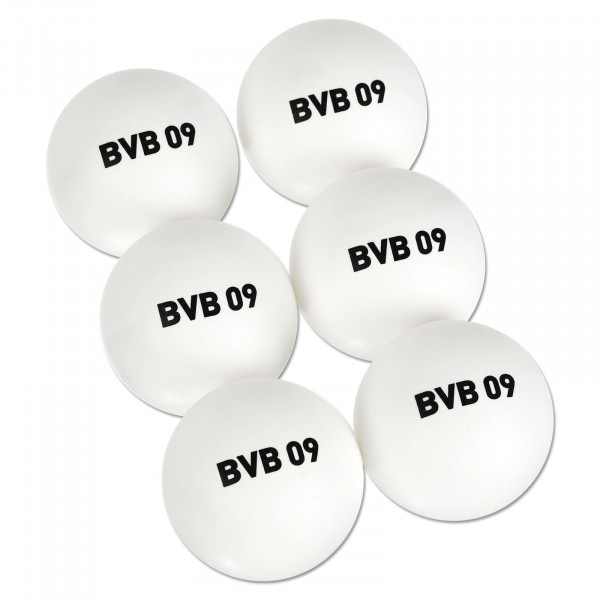 BVB Tischtennisbälle 6er Set von BVB