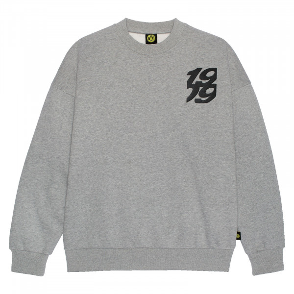 BVB Urban Sweater grey, Größe XL für Herren, grau (silbergrau) von BVB