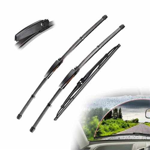 Vorne Hinten Wischer Blades Set Für Audi A4 B6 B7 Avant 2004 2005 2006 2007 2008 Windschutzscheibe Windschutz Fenster 22' + 22' + 13' von BXINAHO