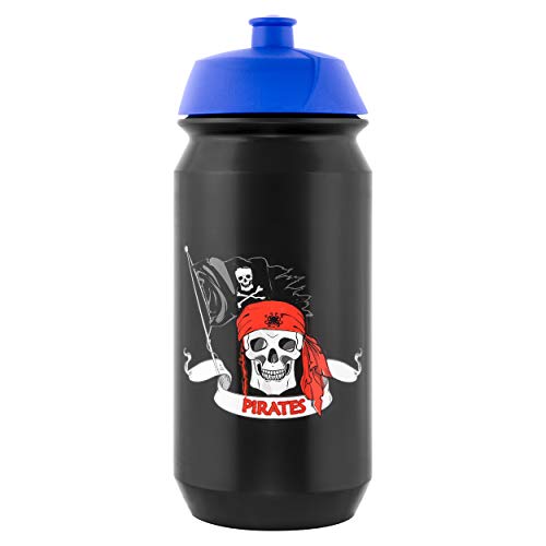 Baagl Schule Trinkflasche für Jungen - Kinder Wasserflasche für Unterwegs - BPA frei, 500 ml - Piraten von Baagl