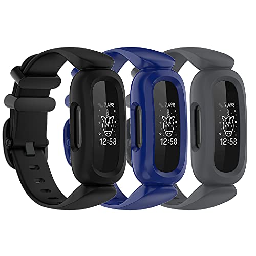 Baaletc armbänder kompatibel mit Fitbit Ace 3 für Kinder, weiches silikon Fitbit ace 3 Kids Armband,Fitbit ace 3 Kids Armband sportuhrenarmband Jungen mädchen von Baaletc