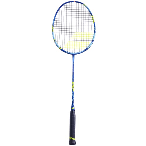 Babolat - I-Pulse Lite Strung FC - Badmintonschläger Besaitet für Erwachsene Defensivspieler - Kopflastig - Gutes Handling - Power und Präzision - Made in France - blau/gelb von Babolat