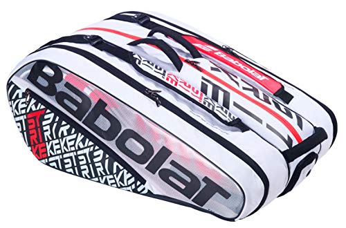 Babolat 751201 RH X 12 Pure Strike Klassische Sporttaschen, weiß, 44846 Tennisschläger von Babolat