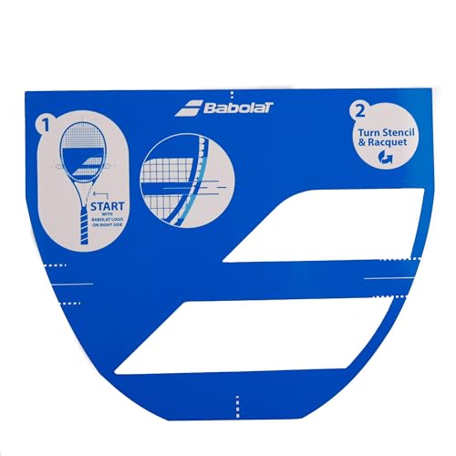 Babolat 860109 Schablone Logo Tennis Zubehör, Erwachsene, Unisex, Mehrfarbig (Mehrfarbig), Einheitsgröße von Babolat