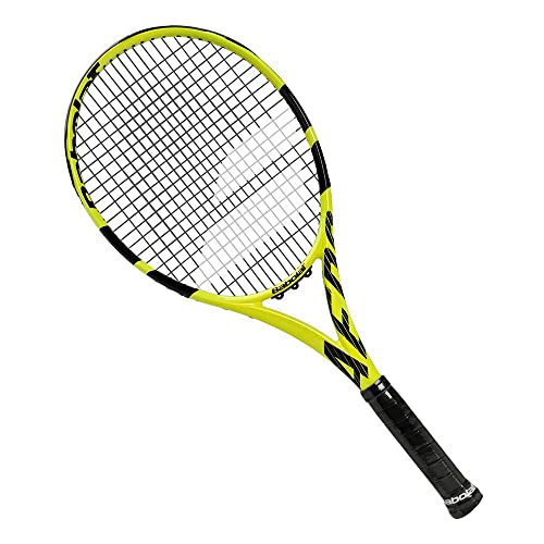 Babolat Aero G unbesaitet g Tennisschläger Allroundschläger Gelb - Schwarz 3 von Babolat