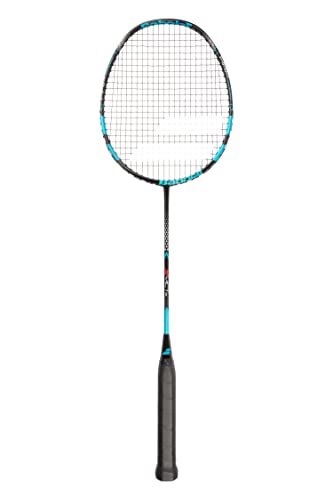 Babolat X-Act 85 Badminton Schläger Allround Racket blau/schwarz besaitet + inklusive Tasche von Babolat