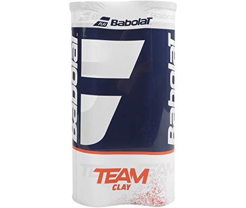 Babolat Bipack Team Clay X4 Bälle, Erwachsene, Unisex, Gelb (Gelb), Einheitsgröße von Babolat