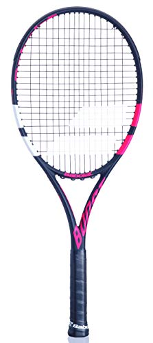 Babolat Boost Aero Women, Tennisschläger für Erwachsene, besaitet, Größe 0, Schwarz/Rosa/Weiß von Babolat