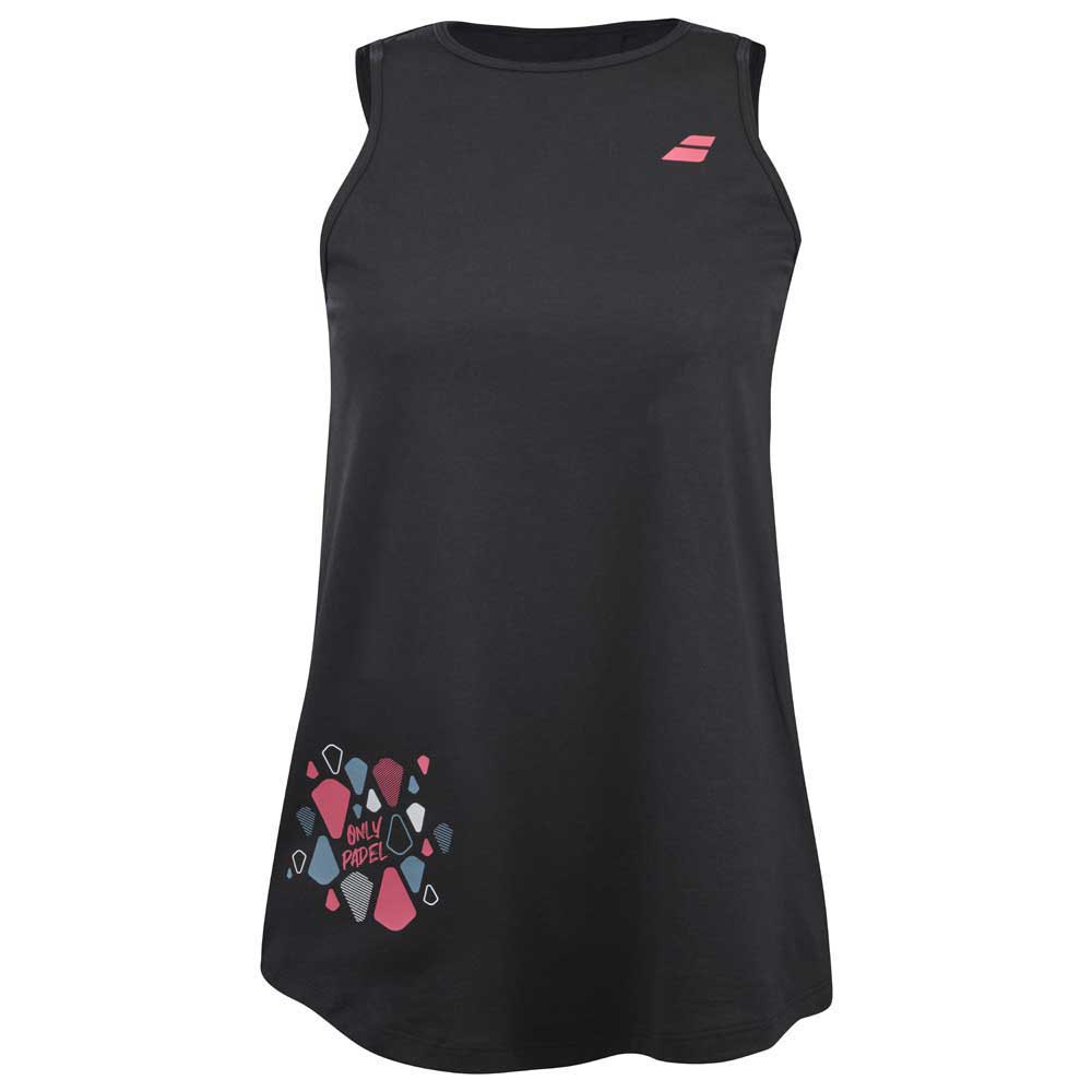 Babolat Cotton Sleeveless T-shirt Schwarz XL Frau von Babolat