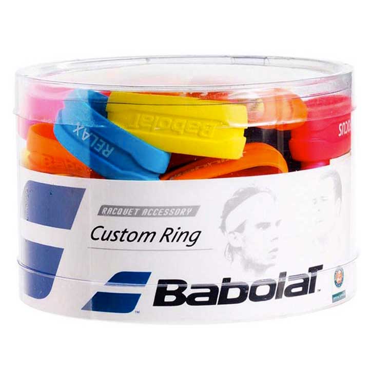 Babolat Custom Ring Tennis Dampeners 60 Units Mehrfarbig von Babolat