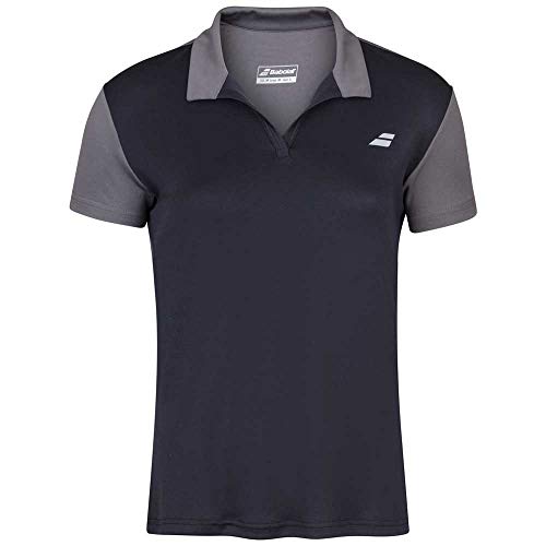 Babolat Damen Play Polo Women, Schwarz/Schwarz, XO von Babolat