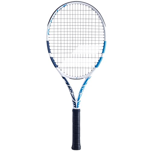 Babolat Evo Drive Tennisschläger, Farbe: Weiß/Blau, Griffgröße 2: 11,4 cm von Babolat