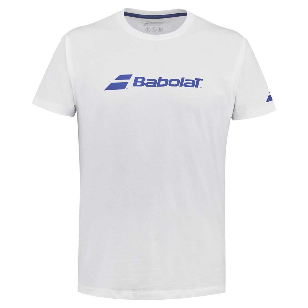 Babolat Exercise Short Sleeve T-shirt Weiß L Mann von Babolat