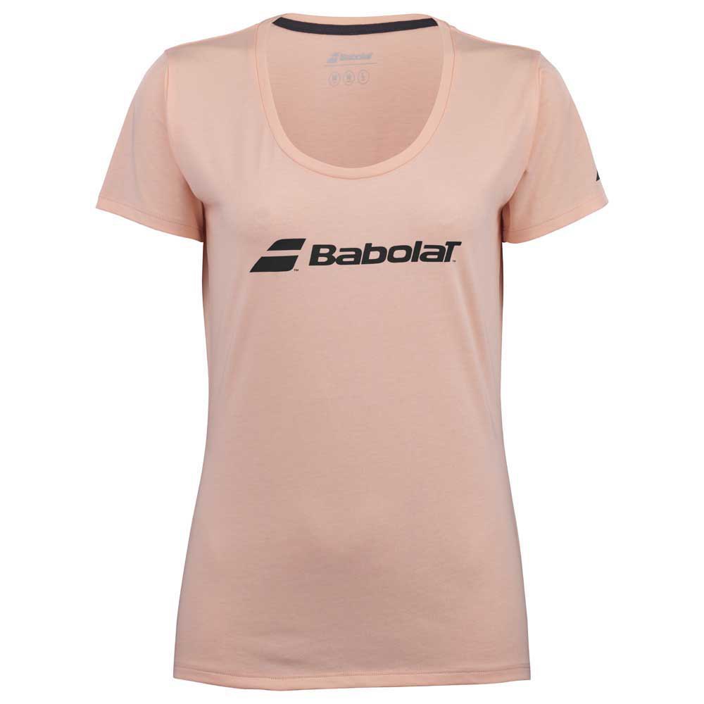 Babolat Exercise Short Sleeve T-shirt Orange XO Frau von Babolat