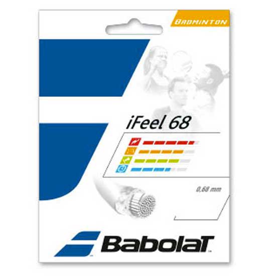 Babolat Ifeel 68 200 M Badminton Reel String Weiß 0.68 mm von Babolat