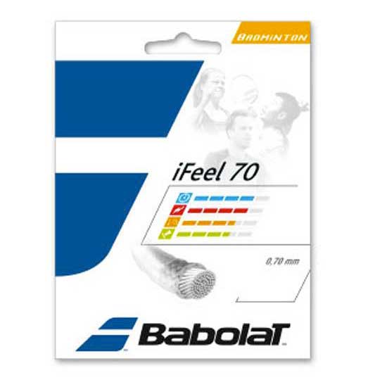 Babolat Ifeel 70 200 M Badminton Reel String Blau 0.70 mm von Babolat
