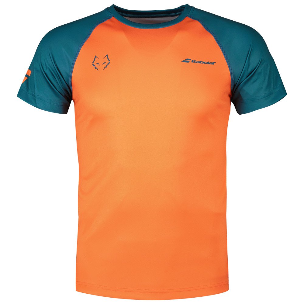 Babolat Padel Juan Lebron Short Sleeve T-shirt Orange S Mann von Babolat