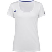 Babolat Play Cap Sleeve T-Shirt Damen in weiß, Größe: L von Babolat