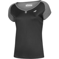 Babolat Play Capsleeve T-Shirt Damen in schwarz, Größe: L von Babolat
