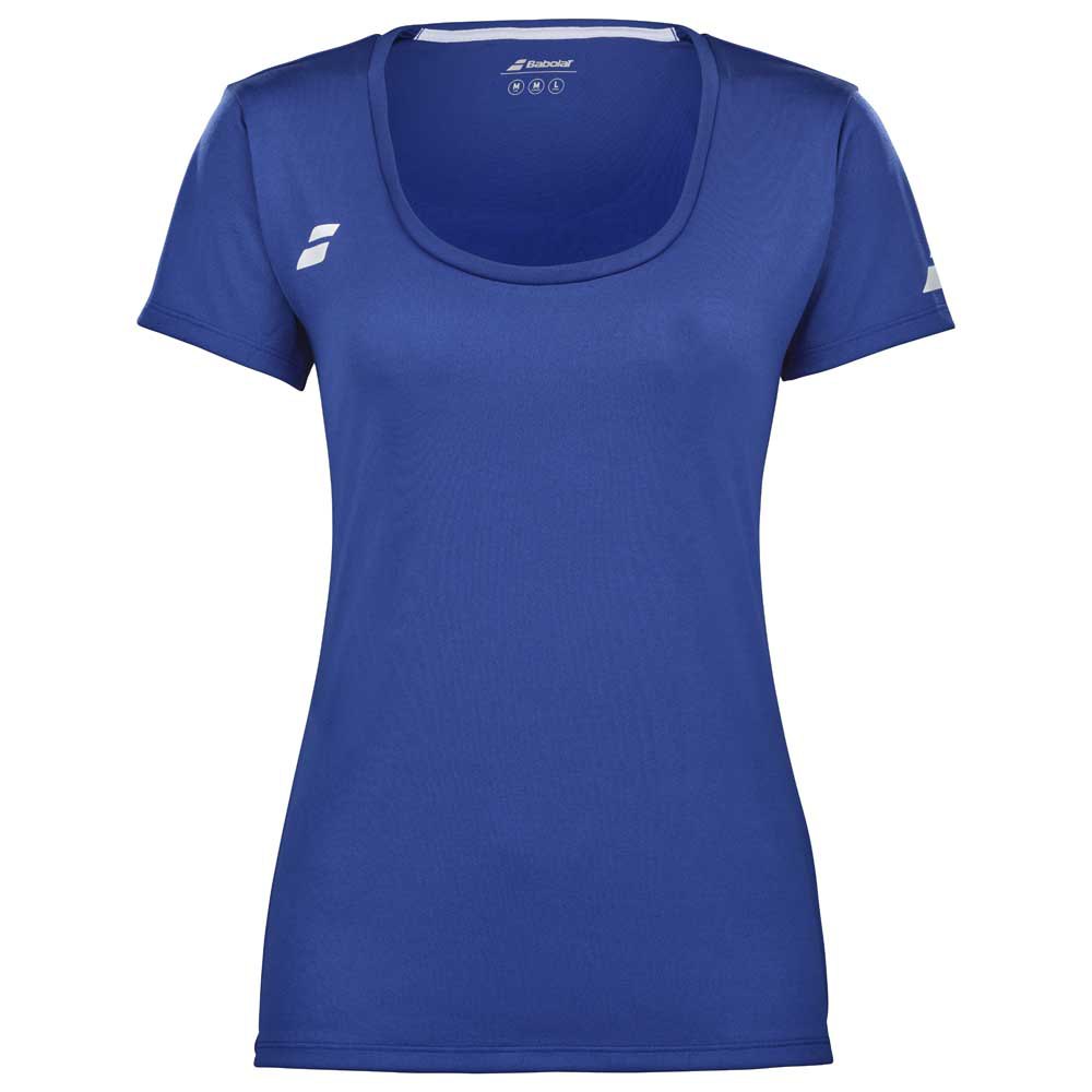 Babolat Play Short Sleeve T-shirt Blau S Frau von Babolat