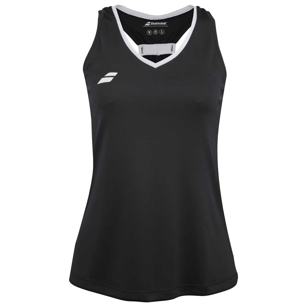 Babolat Play Top Sleeveless T-shirt Schwarz S Frau von Babolat