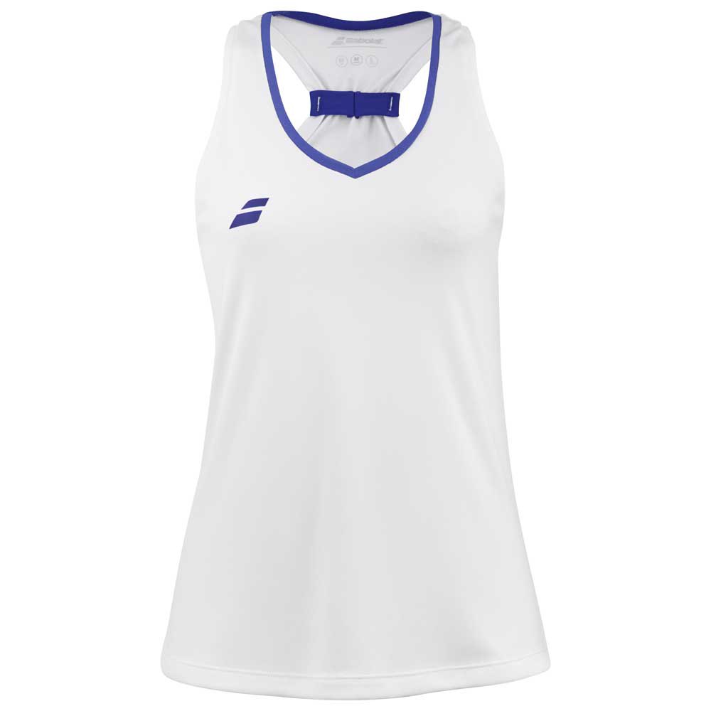 Babolat Play Top Sleeveless T-shirt Weiß S Frau von Babolat